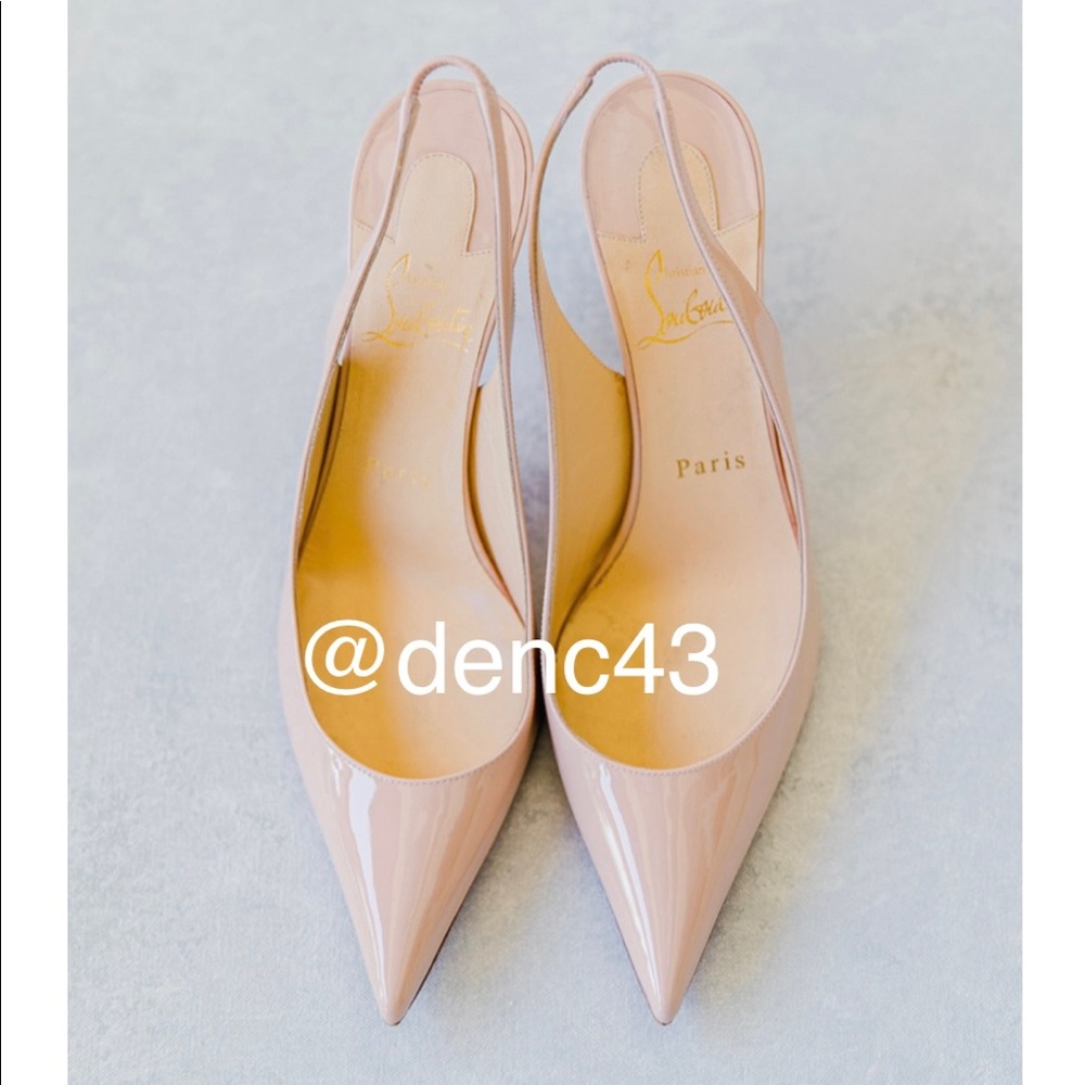 Christian Louboutin Clare Sling Back Pumps